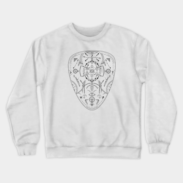 Yggdrasil - The Nine Worlds | Norse Pagan Symbol Crewneck Sweatshirt by CelestialStudio